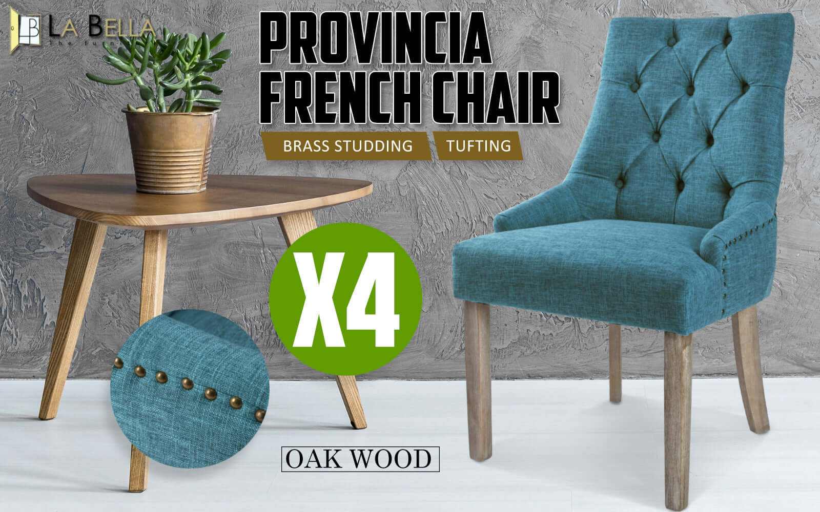 oak fabric dining chairs