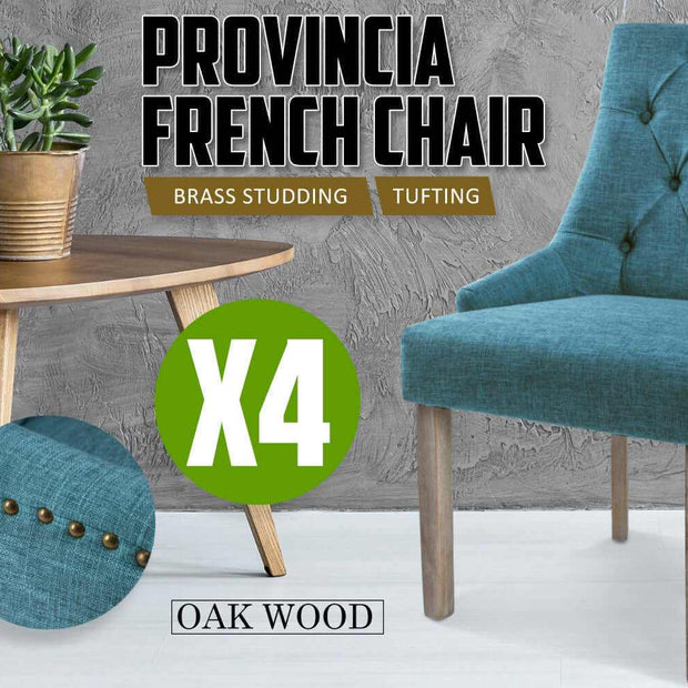 oak fabric dining chairs