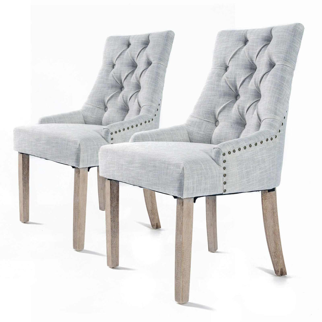 upholstered dining chairs set of 2-Upinteriors