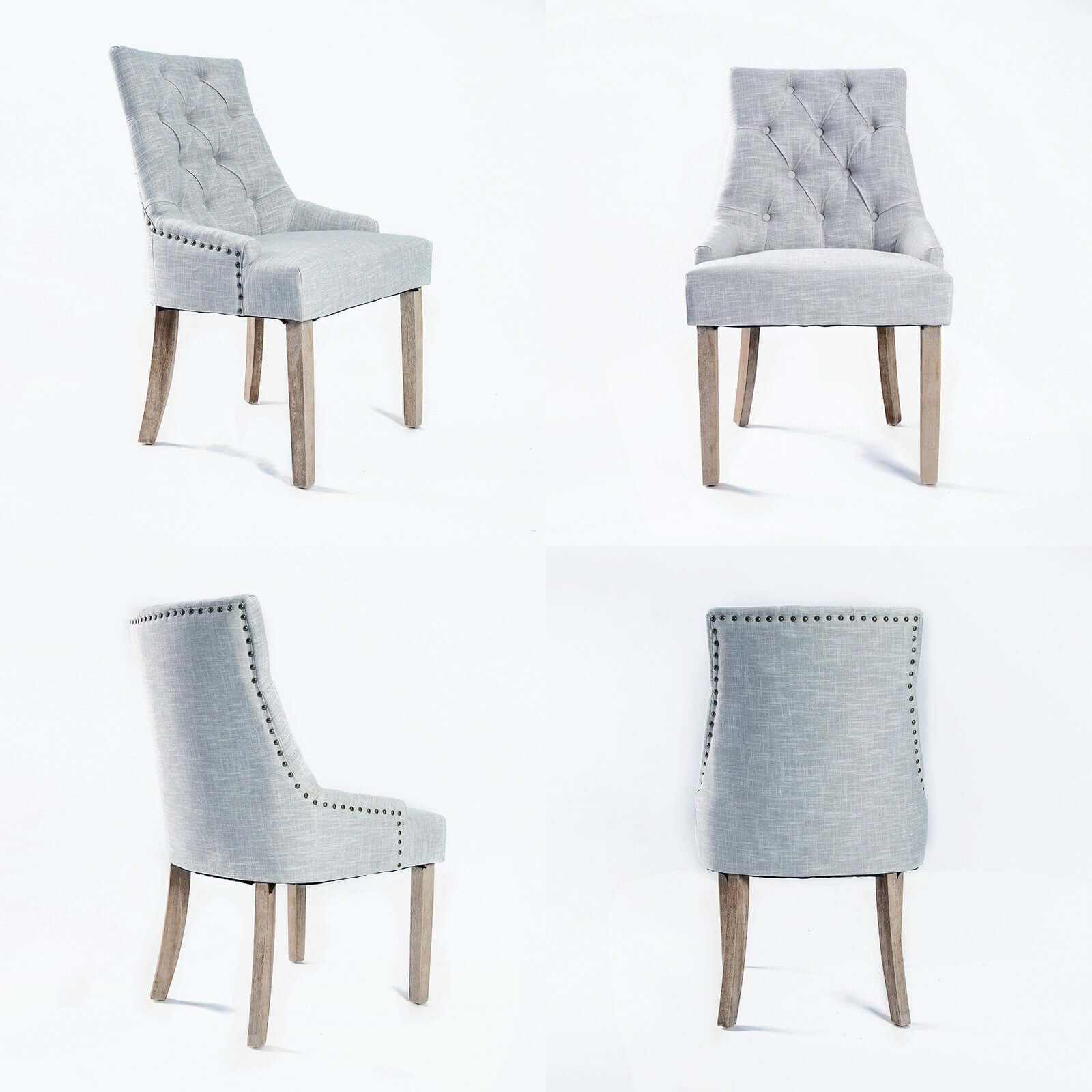 upholstered dining chairs set of 2