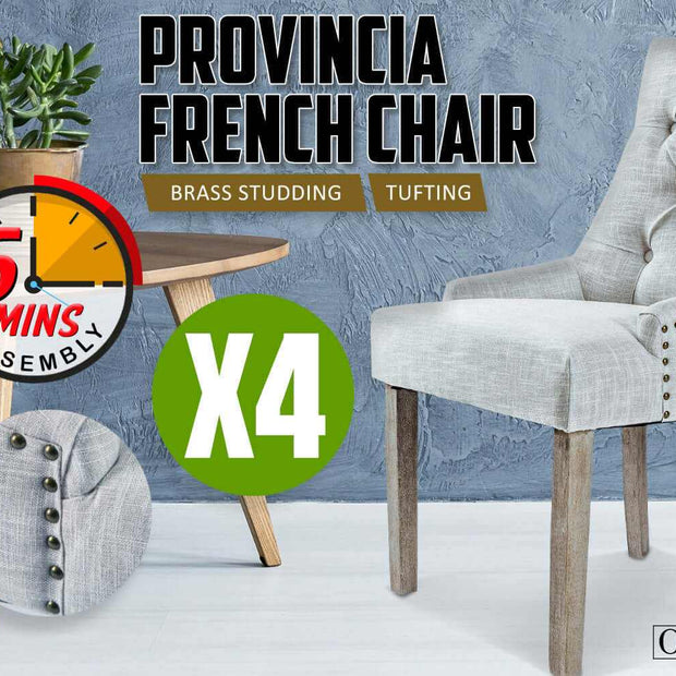 Dining Chair set grey