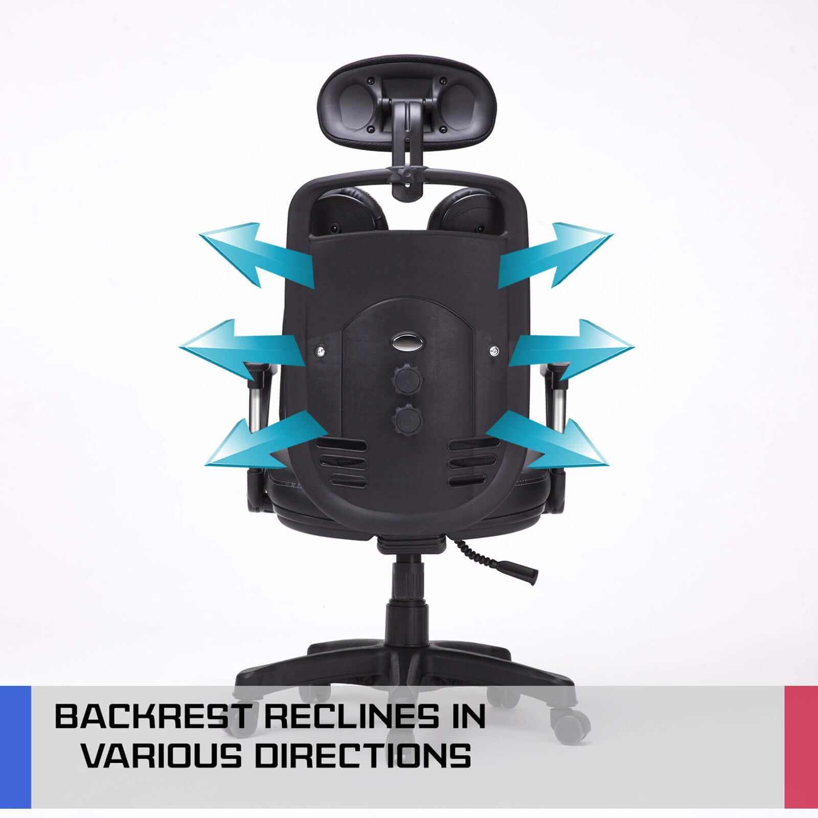Korean Ergonomic Office Chair - SUPERB BLACK