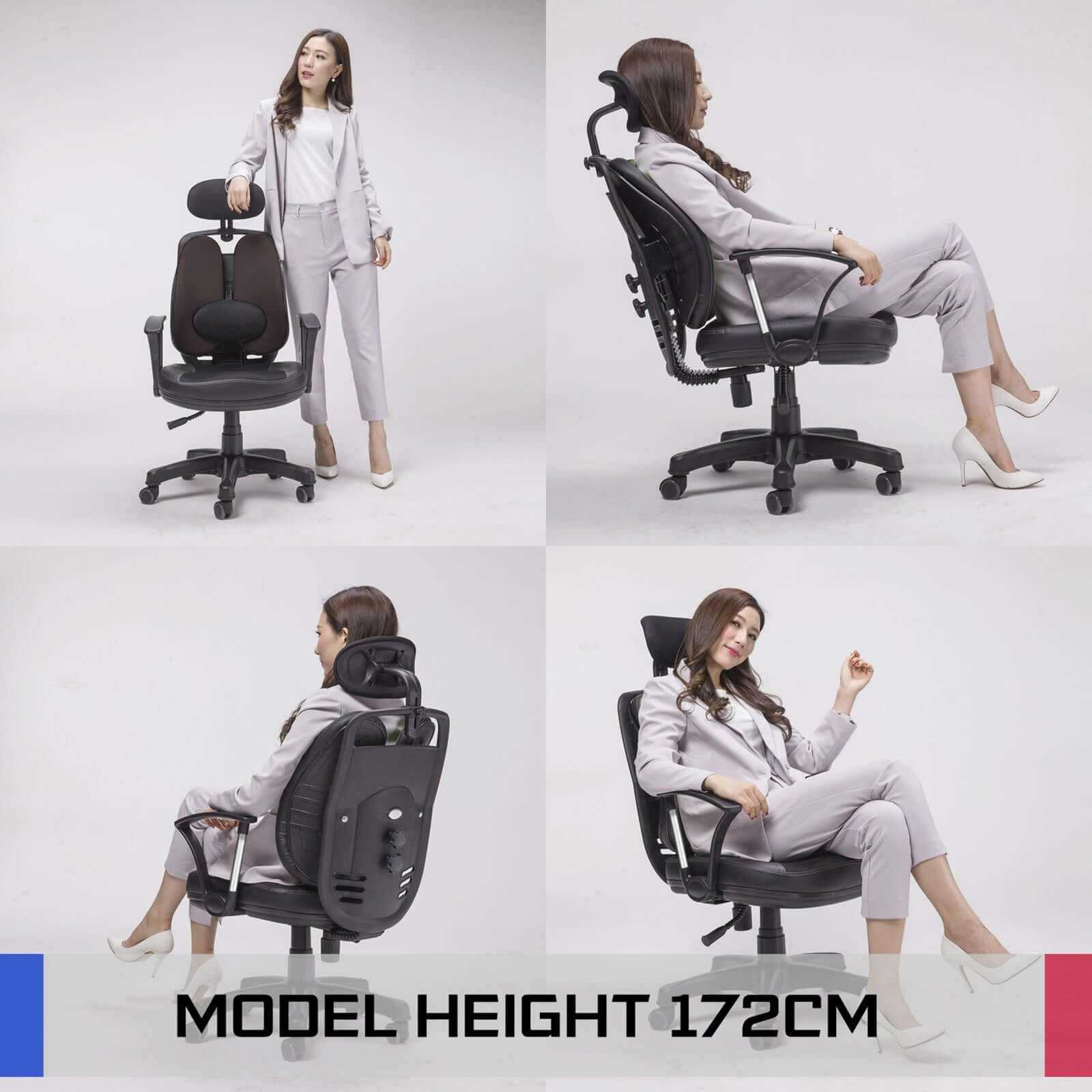 grey ergonomic office chair