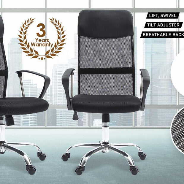 Office Chair Mesh High Back