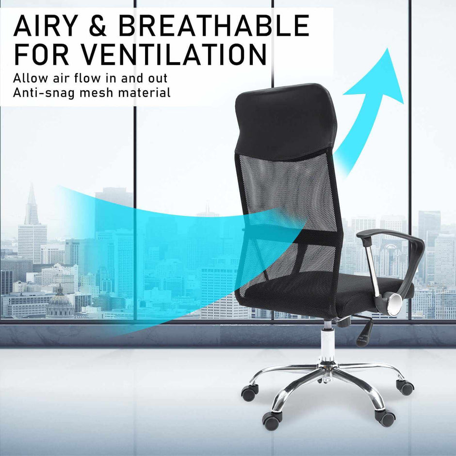 Office Chair Mesh High Back