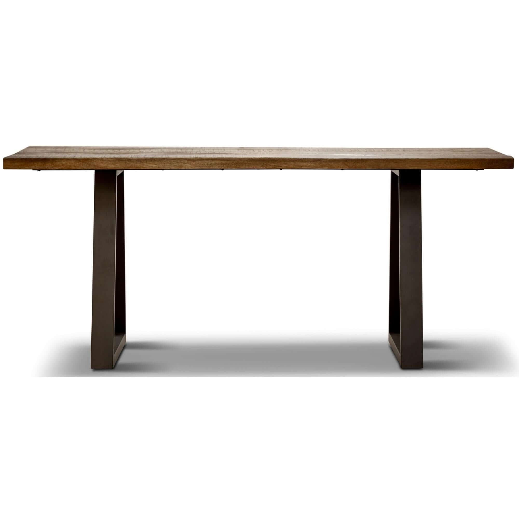 Begonia 3pc Live Edge Dining Table and Bench Set