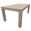 white wooden table