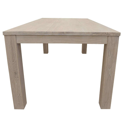 Foxglove Dining Table 225cm Solid Mt Ash Wood Home Dinner Furniture - 