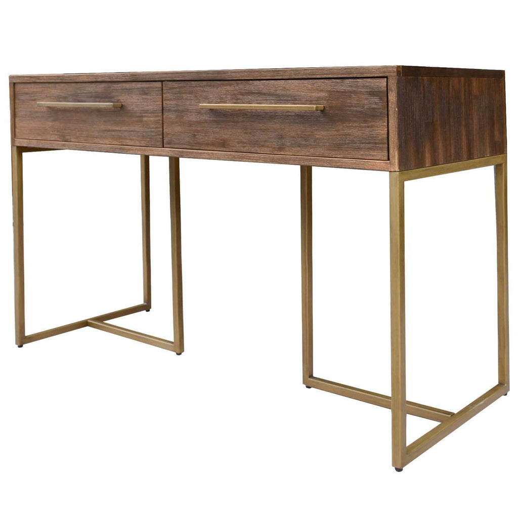 brown Console Hallway Entry Table 