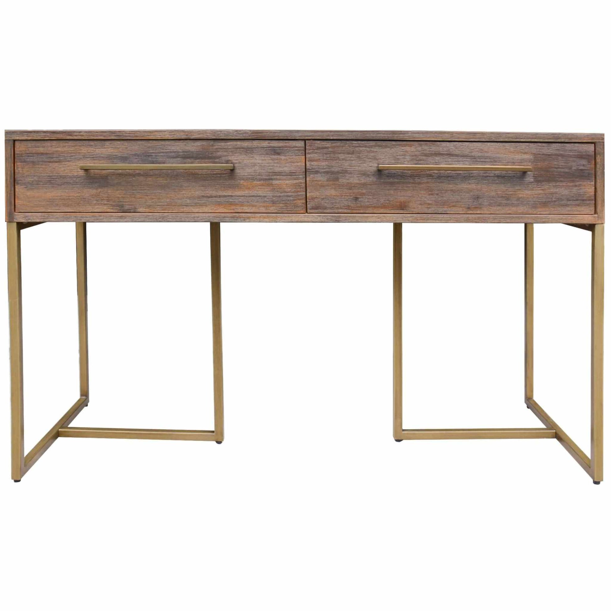 Tuberose Console Hallway Entry Table 120cm Solid Acacia Timber - Brown
