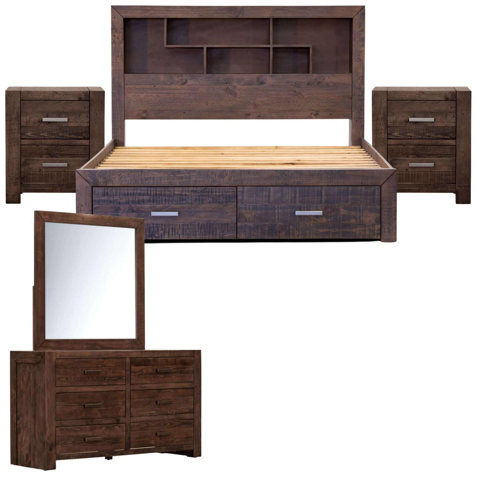 5 piece king size bedroom sets