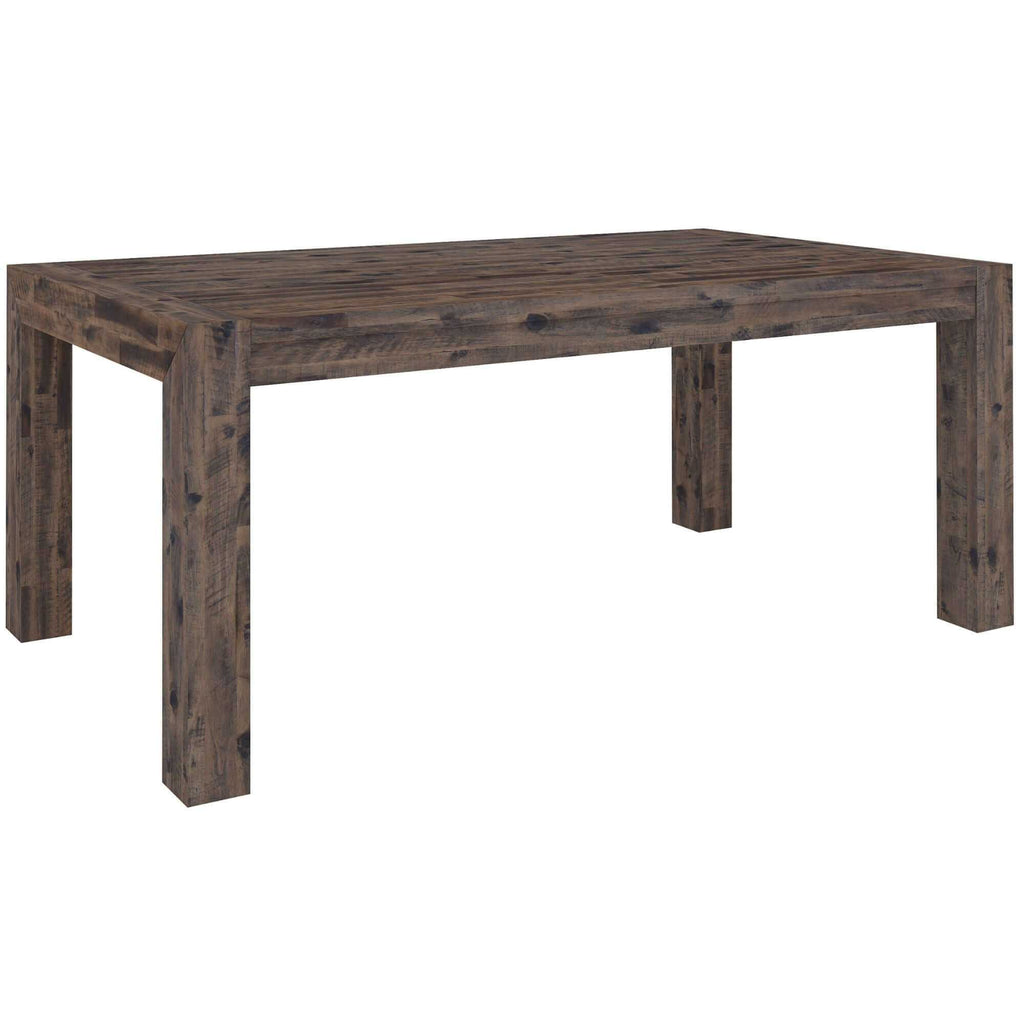 solid wood dining table 6 seater