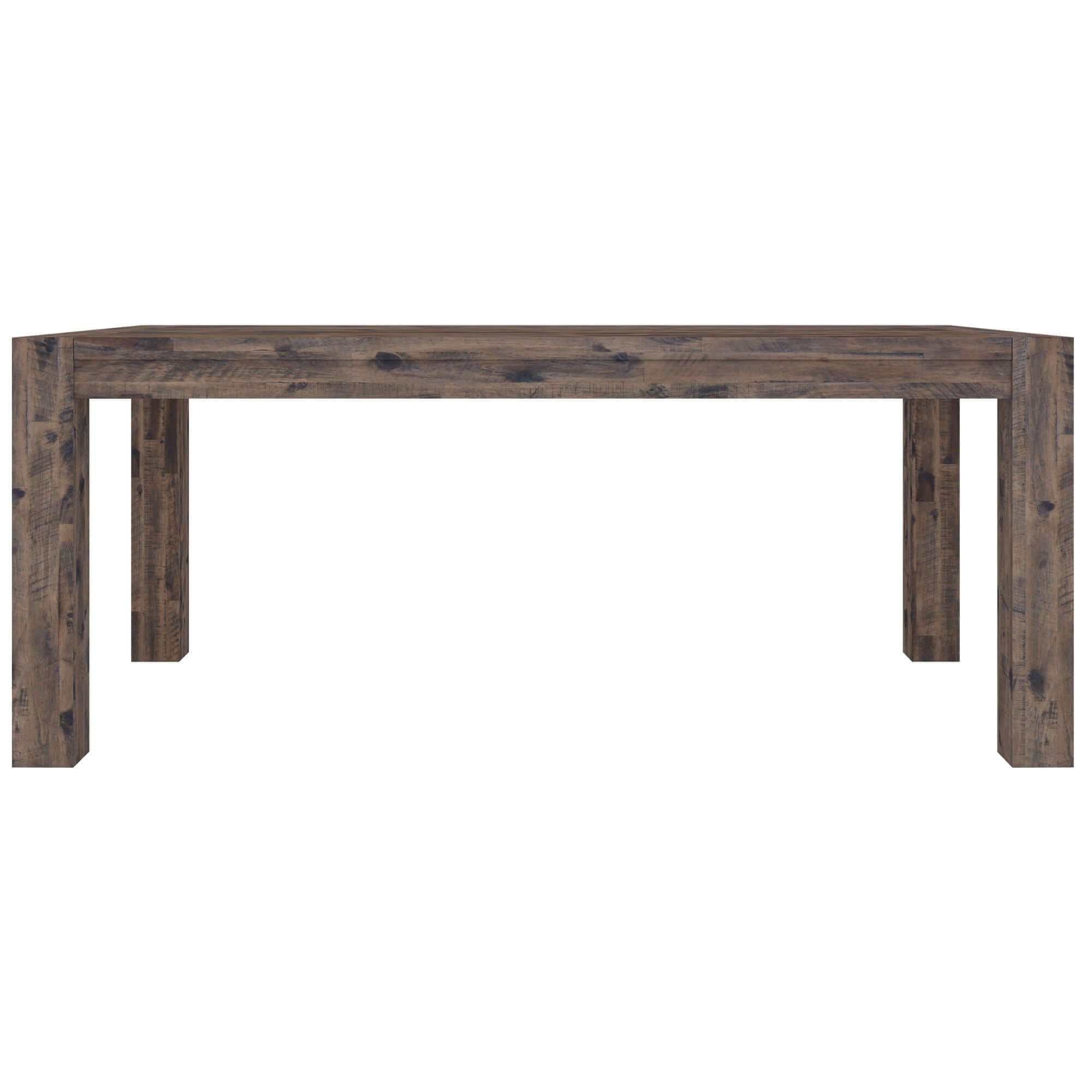 solid wood dining table for 8