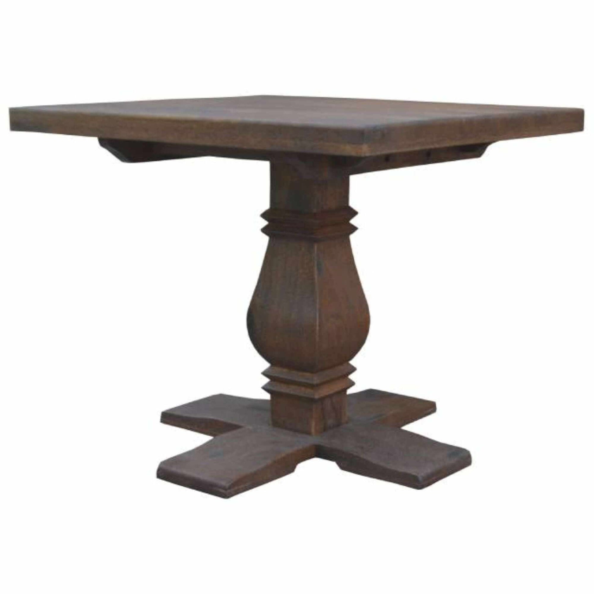 Florence French Provincial Pedestal Lamp Table 70cm
