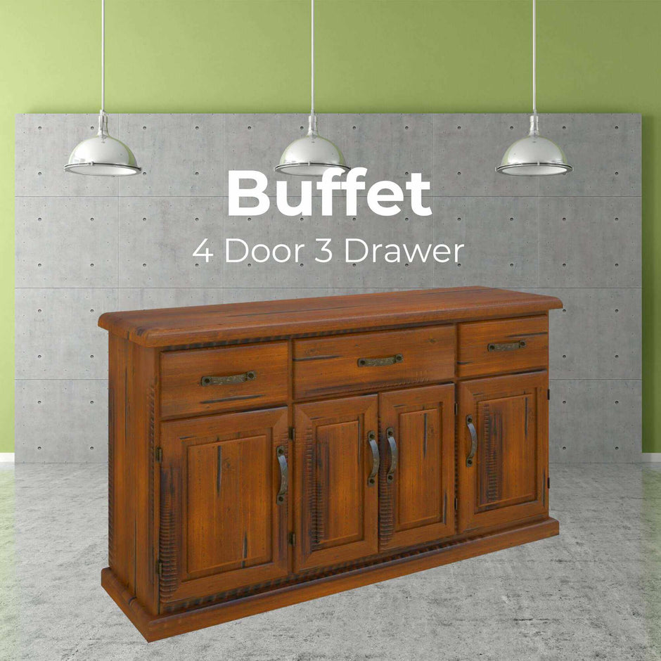 dark brown Buffet Table 