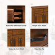 dark brown Buffet Table 