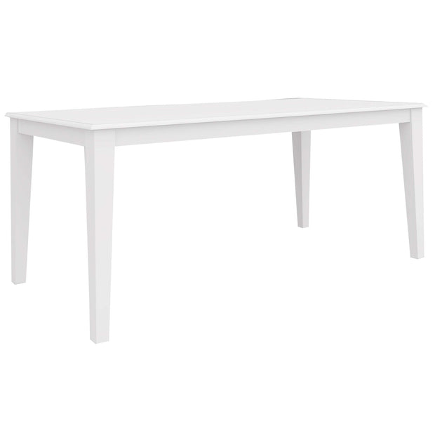 white dining table 6 seater