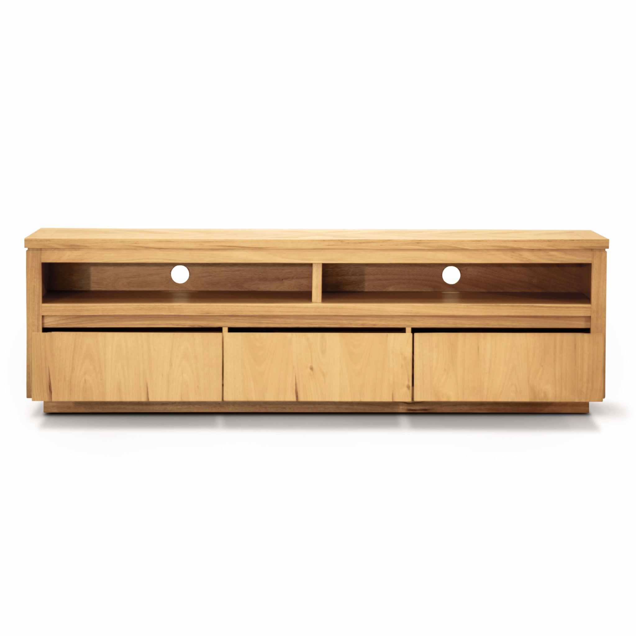 Rosemallow ETU Entertainment TV Unit 185cm 3 Drawer Solid Messmate Tim