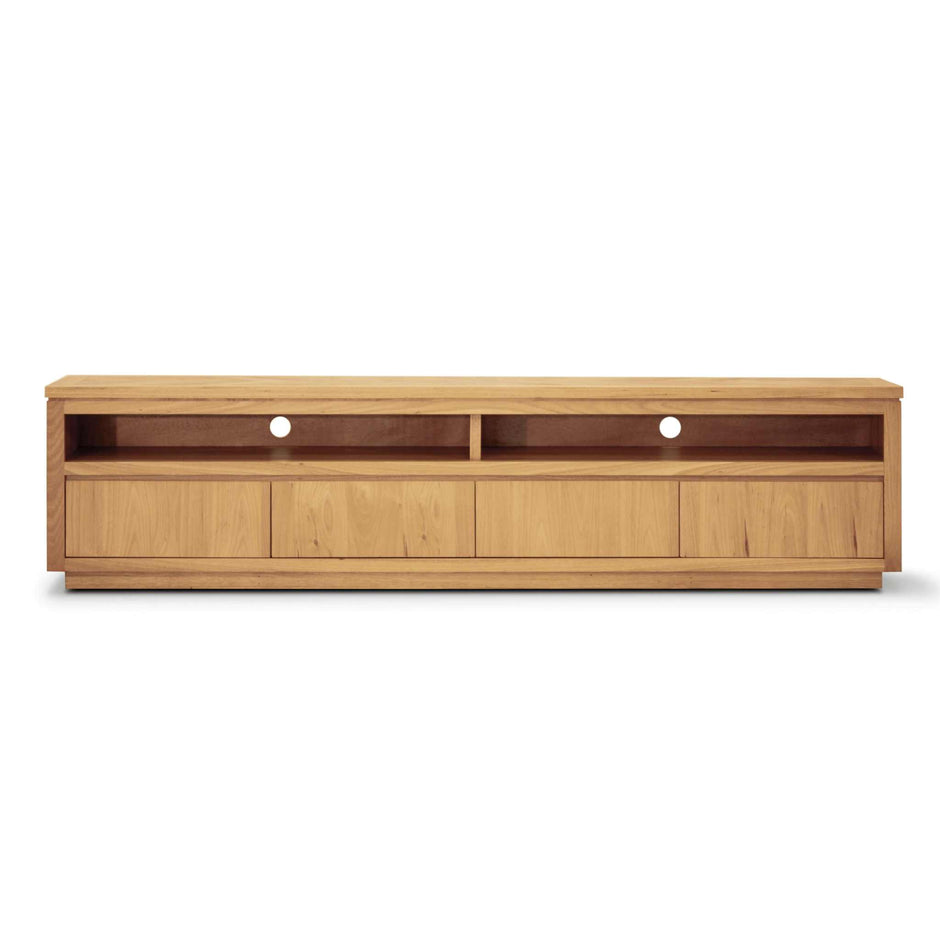 wood tv Unit with Drawers 