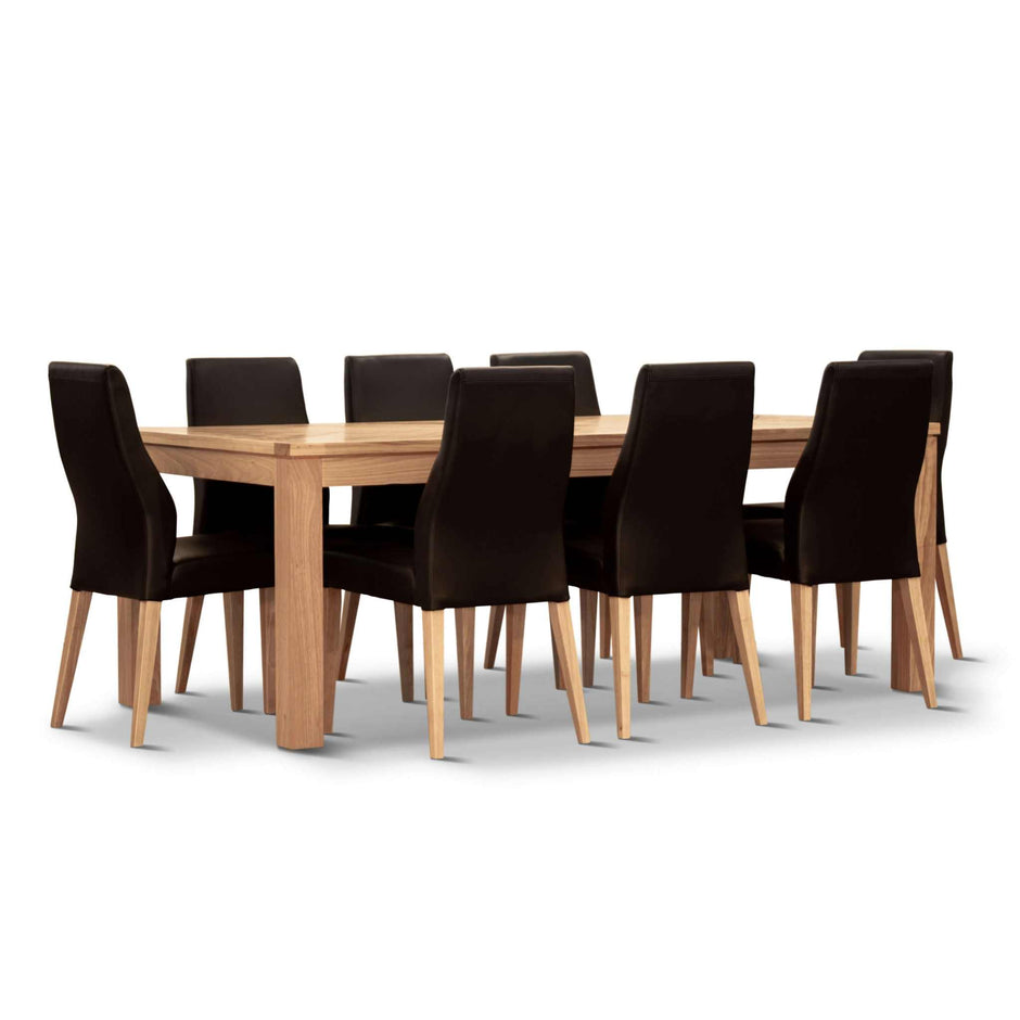 8 seater dining table and chairs