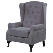 Mellowly Wing Back Chair Sofa Chesterfield Armchair Fabric Uplholstere