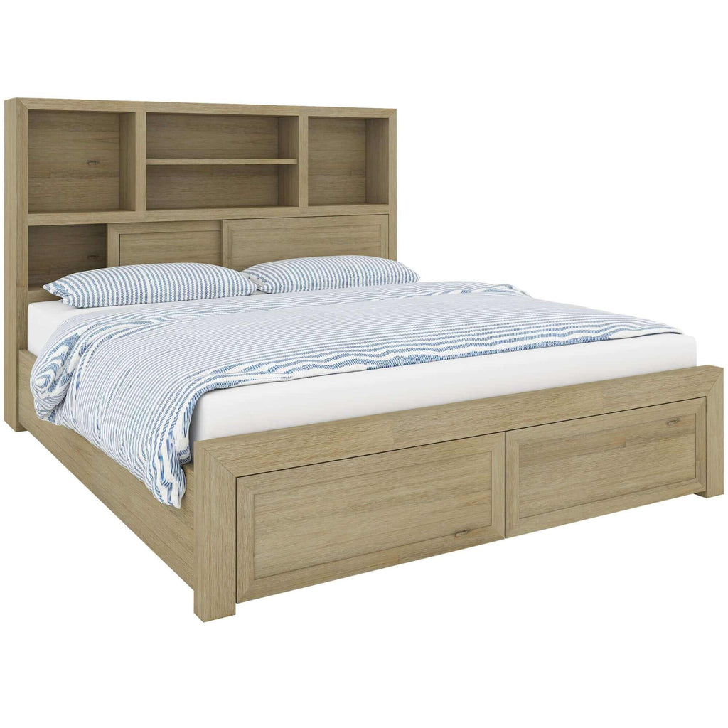 King Bed with storage drawer