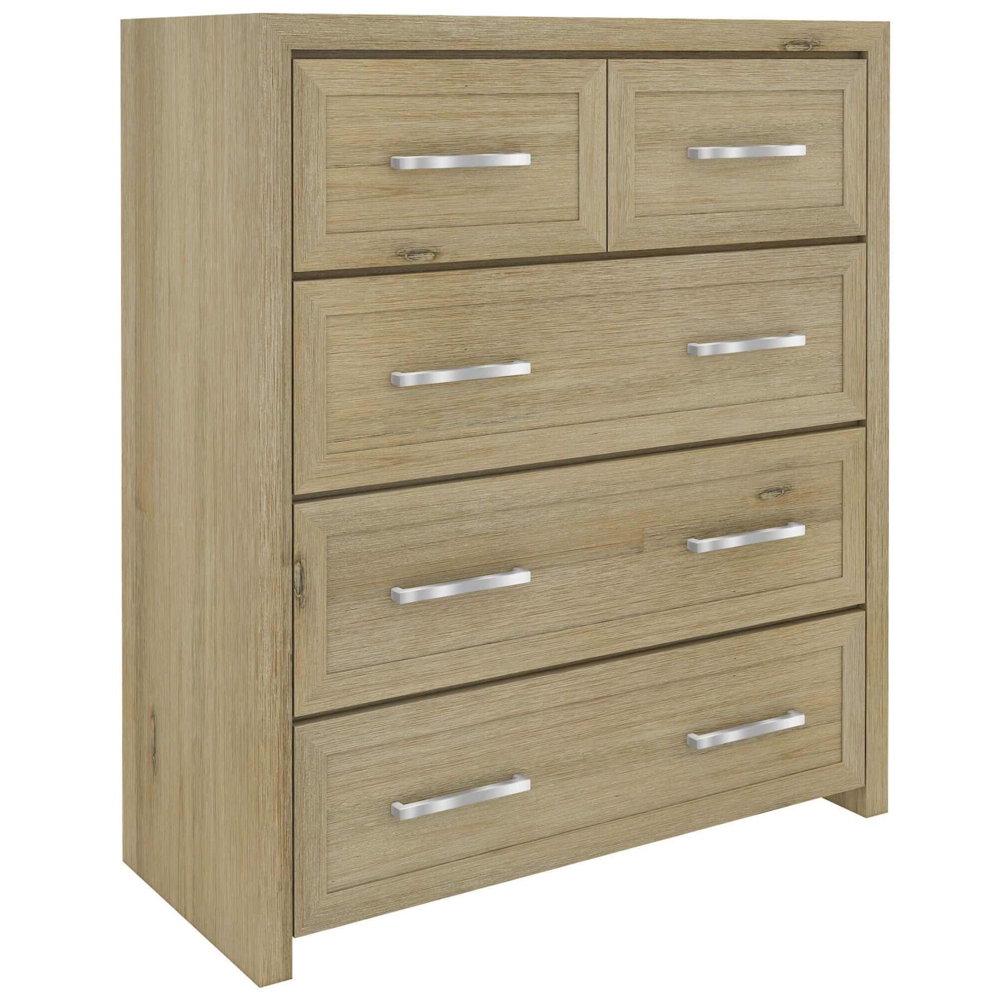 Gracelyn 4pc Queen Bedroom Furniture Package Set - Smoke