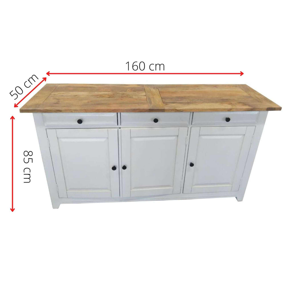 Buffet Table Solid Wood 