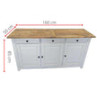 Buffet Table Solid Wood 