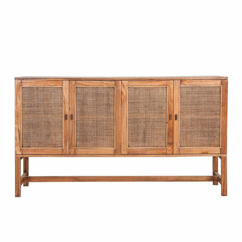 rattan sideboard cabinet