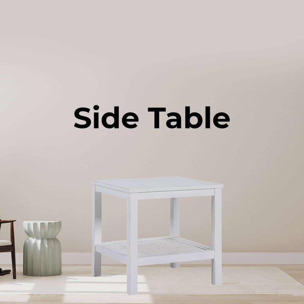 Coffee Side Table White