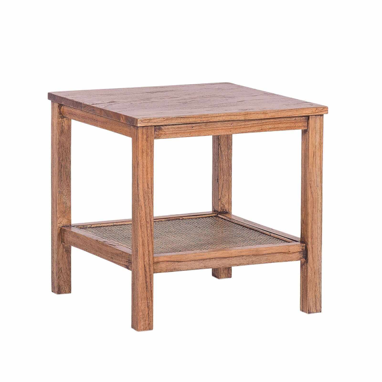 Jasmine Coffee Side Table Mindi Wood - Brown