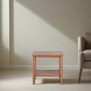 Jasmine Coffee Side Table Mindi Wood - Brown
