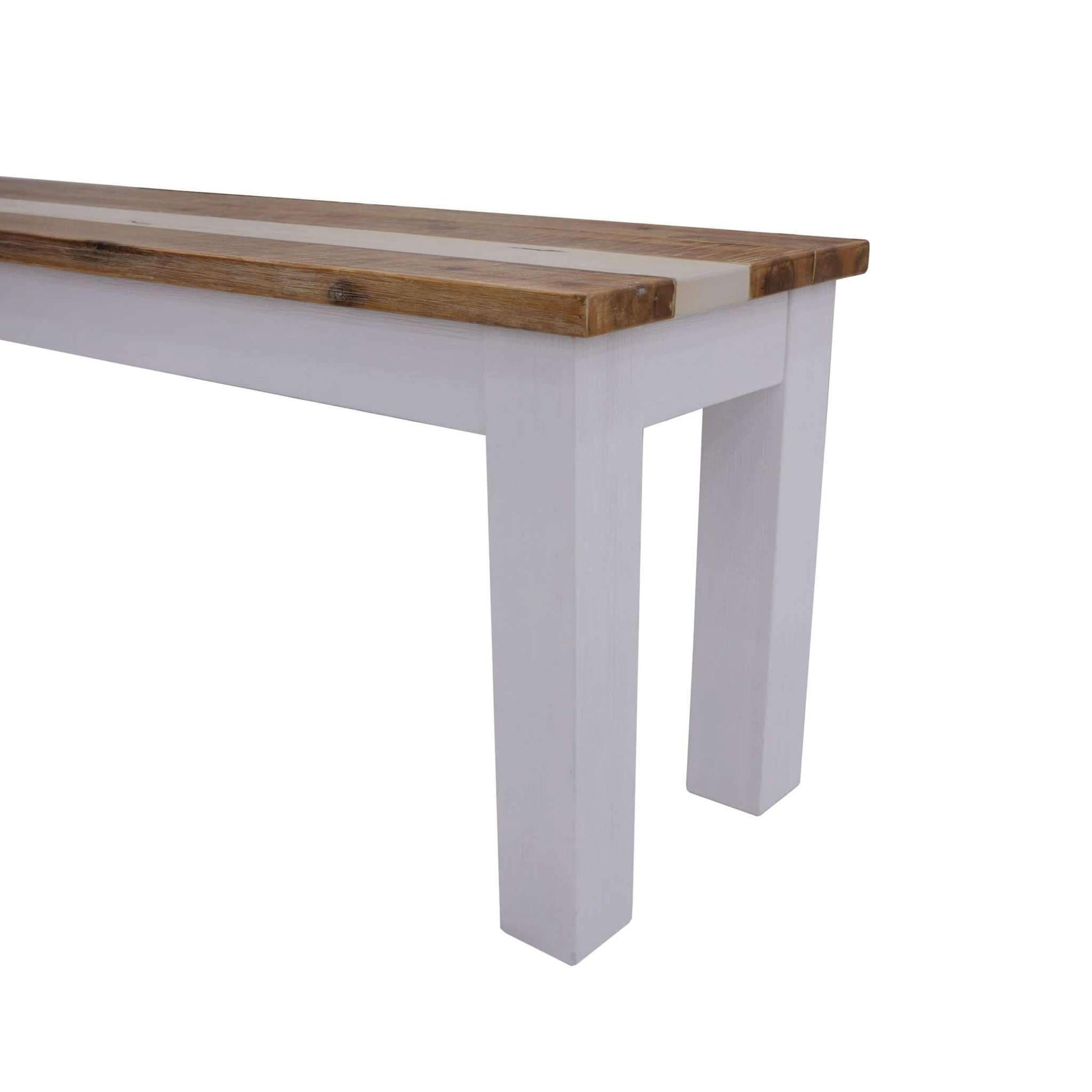 Orville Large Dining Bench Solid Wood 170cm - Multi Colour