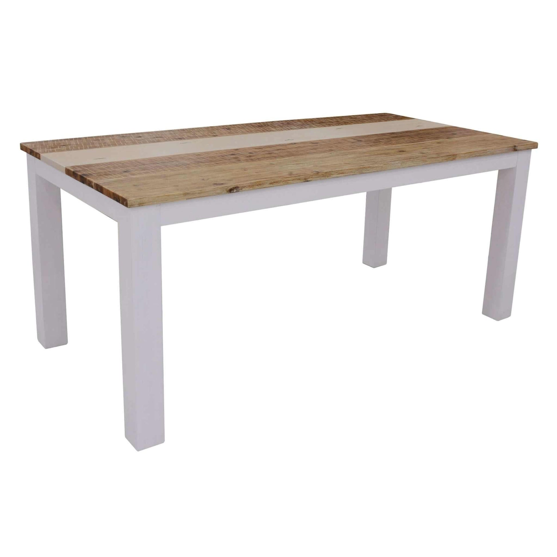 Orville 3pc Dining Set 1.8m Table with 1.5m Bench Solid Acacia Timber 