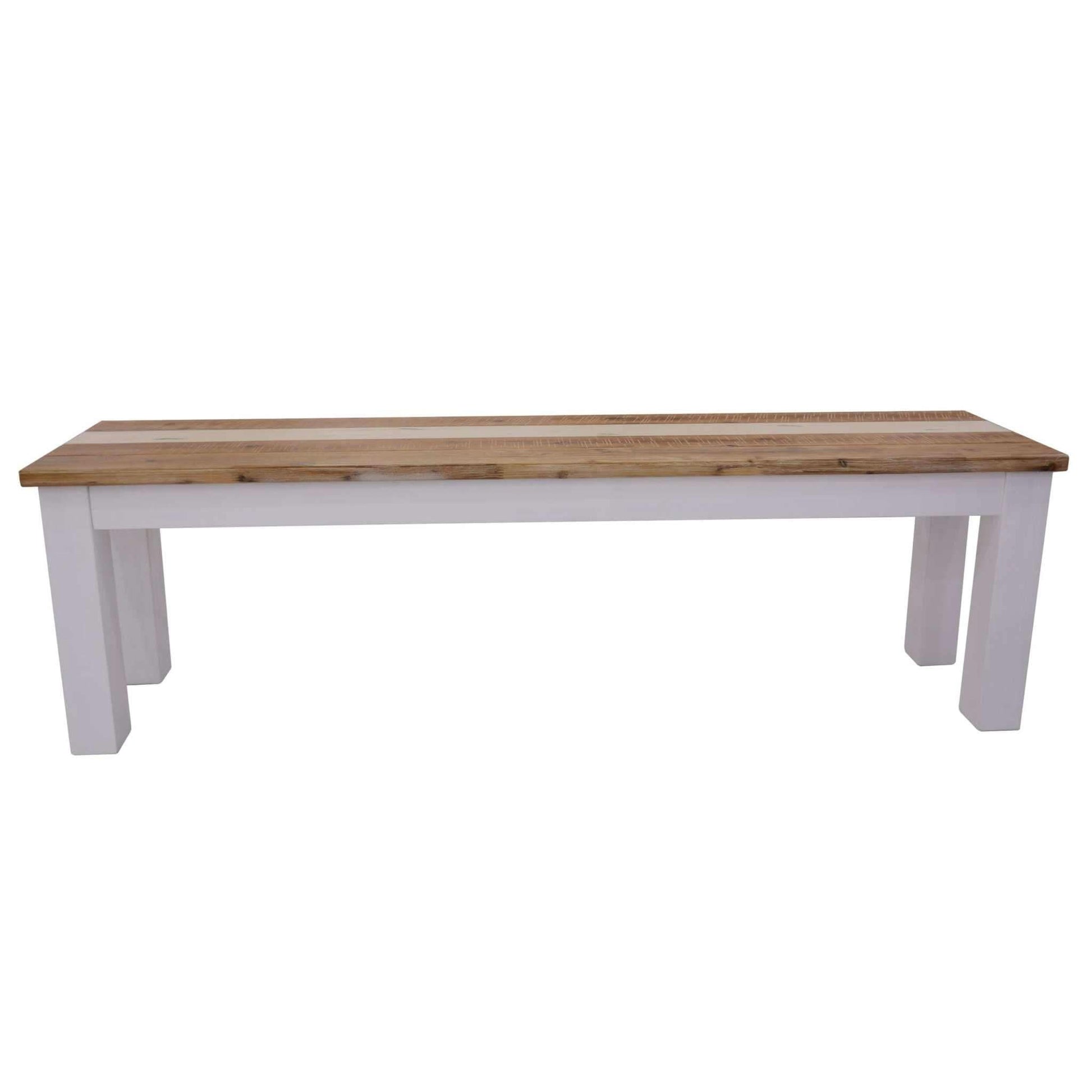 Orville 3pc Dining Set 1.8m Table with 1.5m Bench Solid Acacia Timber 