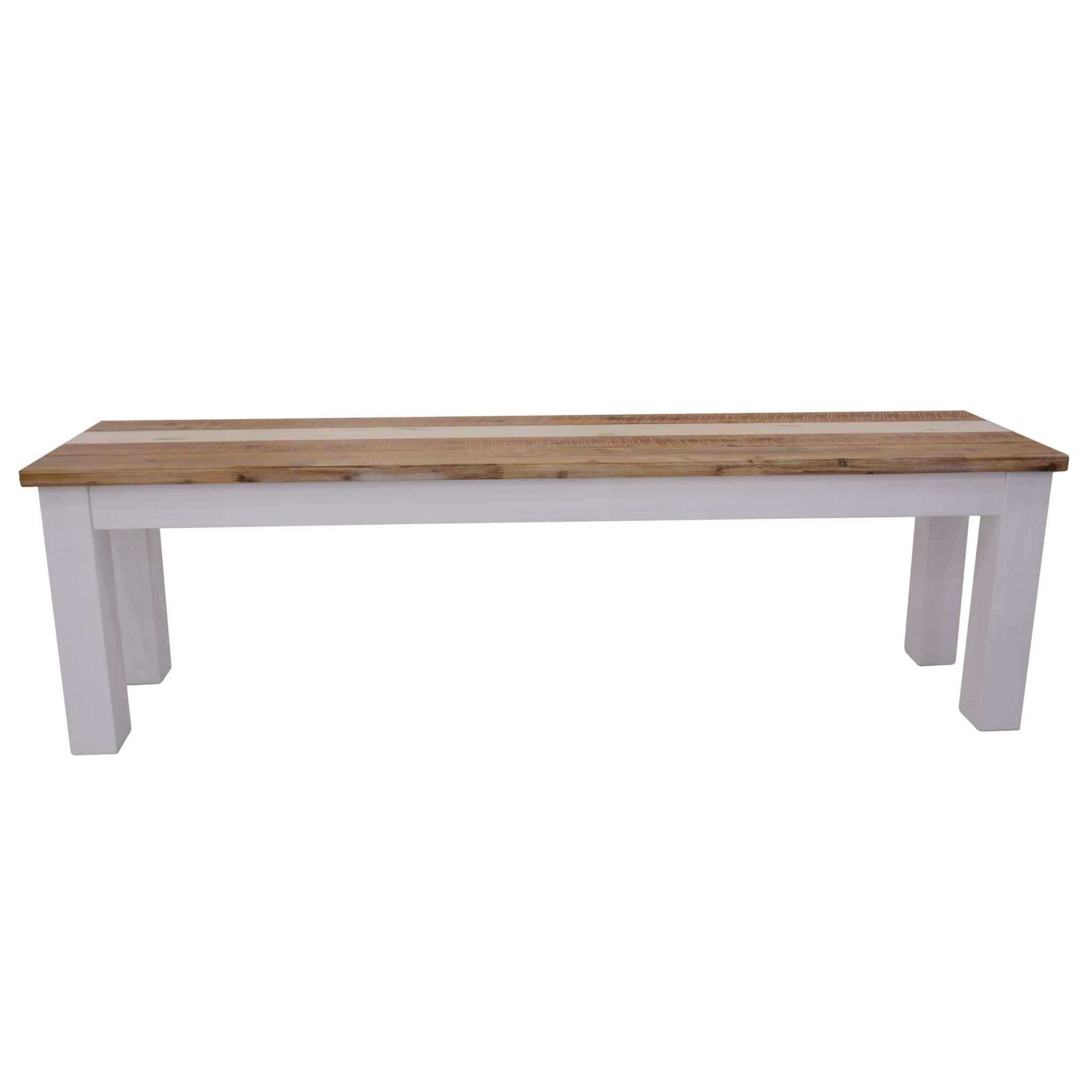 Orville 3pc Dining Set 1.8m Table with 1.5m Bench Solid Acacia Timber 