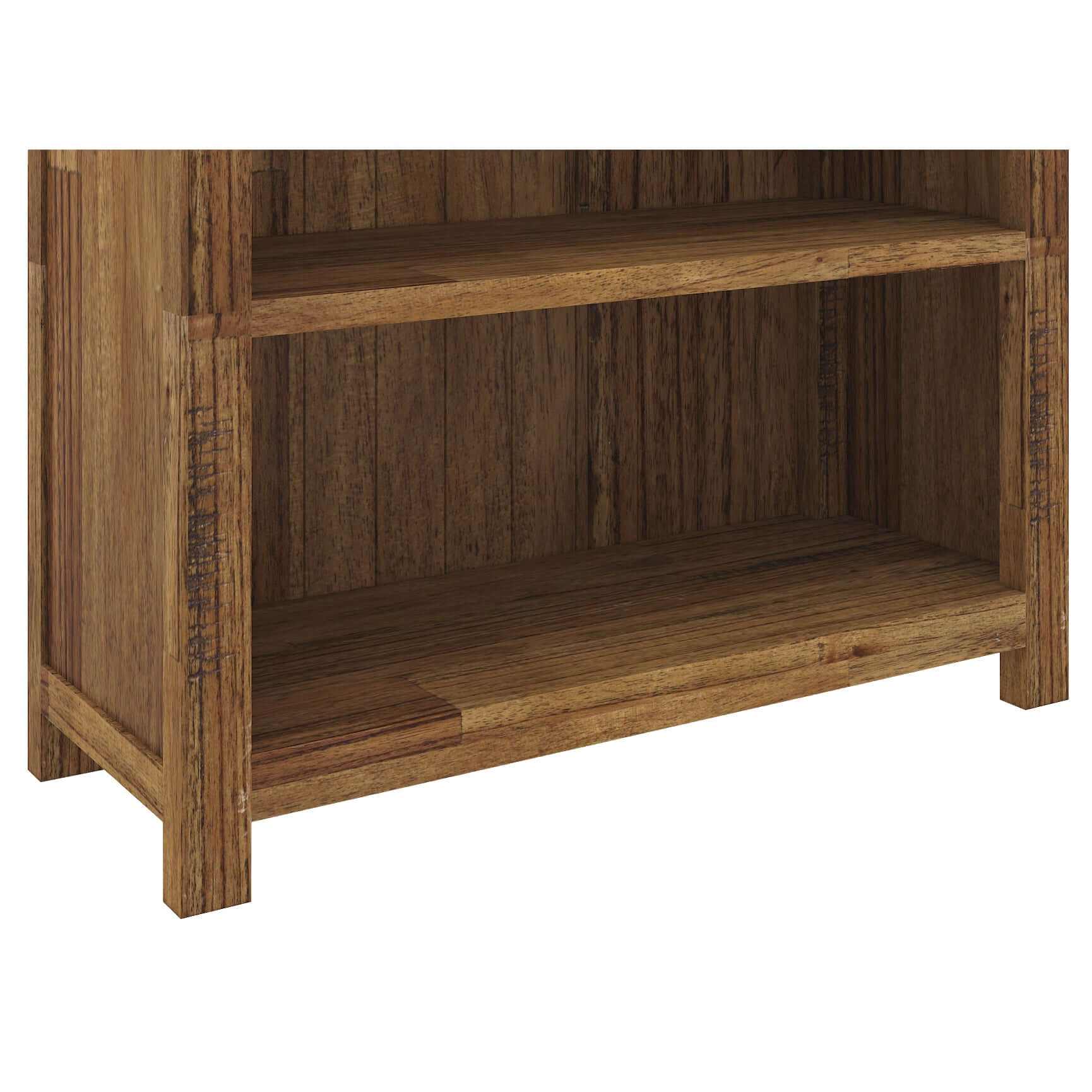 Birdsville Bookshelf Bookcase Display Unit Solid Mt Ash Timber Wood - 