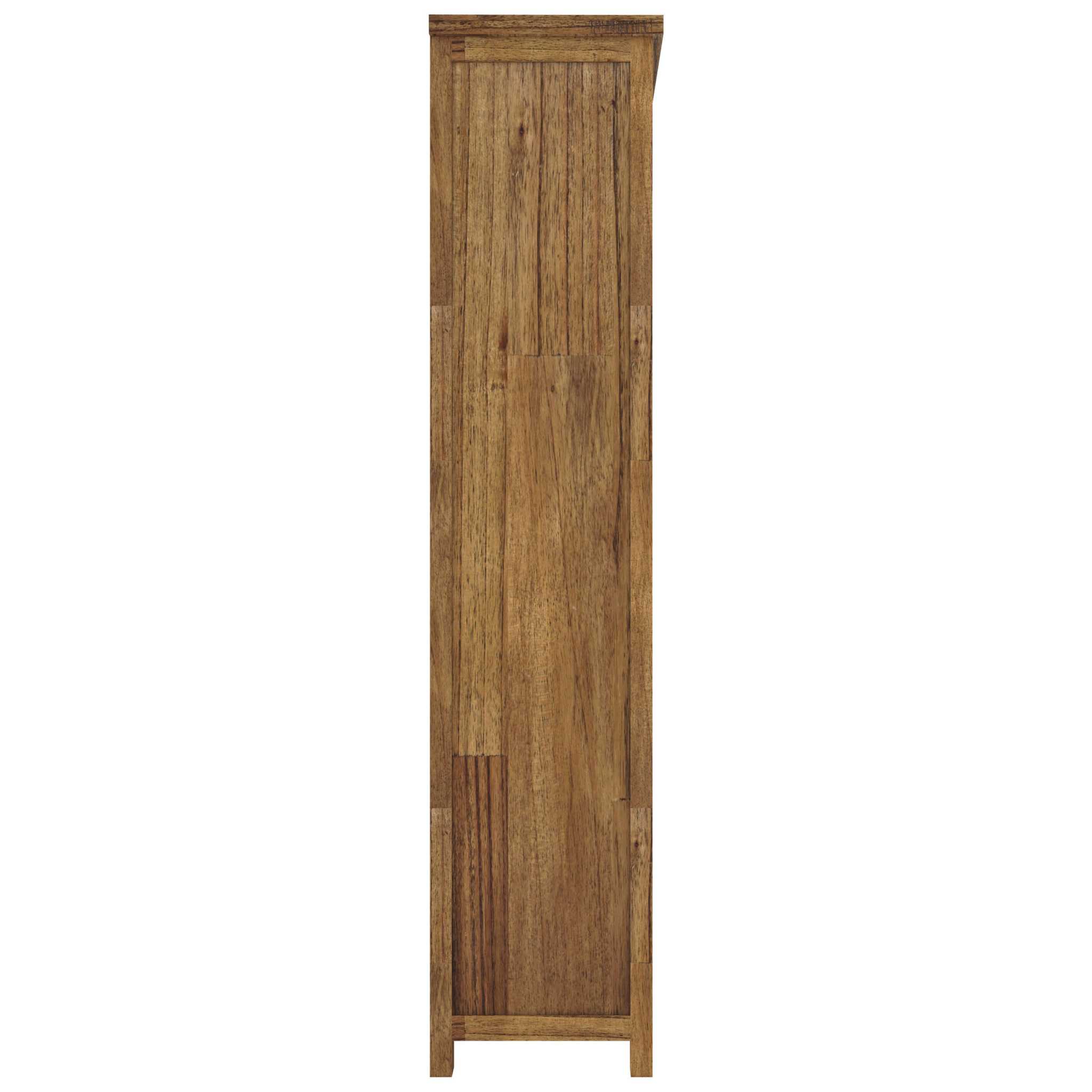 Birdsville Bookshelf Bookcase Display Unit Solid Mt Ash Timber Wood - 