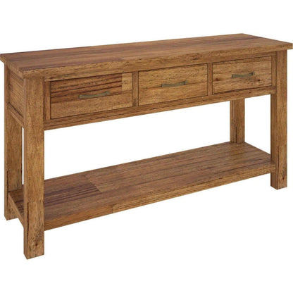 Birdsville Console Hallway Entry Table 156cm Solid Mt Ash Timber - Bro