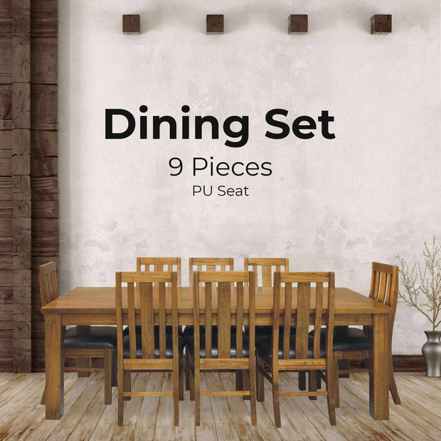 brown Dining room table Set