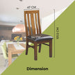 brown Dining room table Set