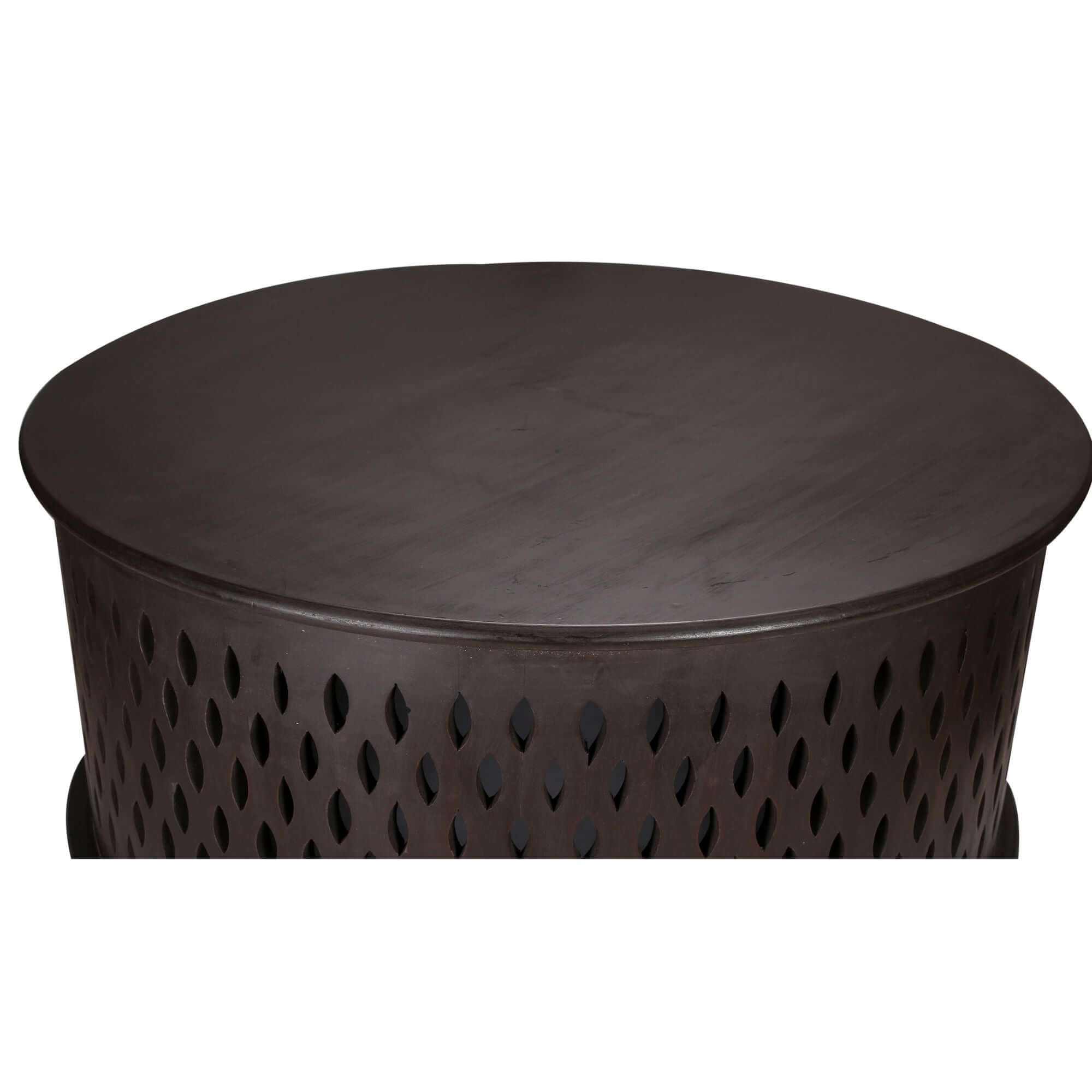 Wooden Round Coffee Table 