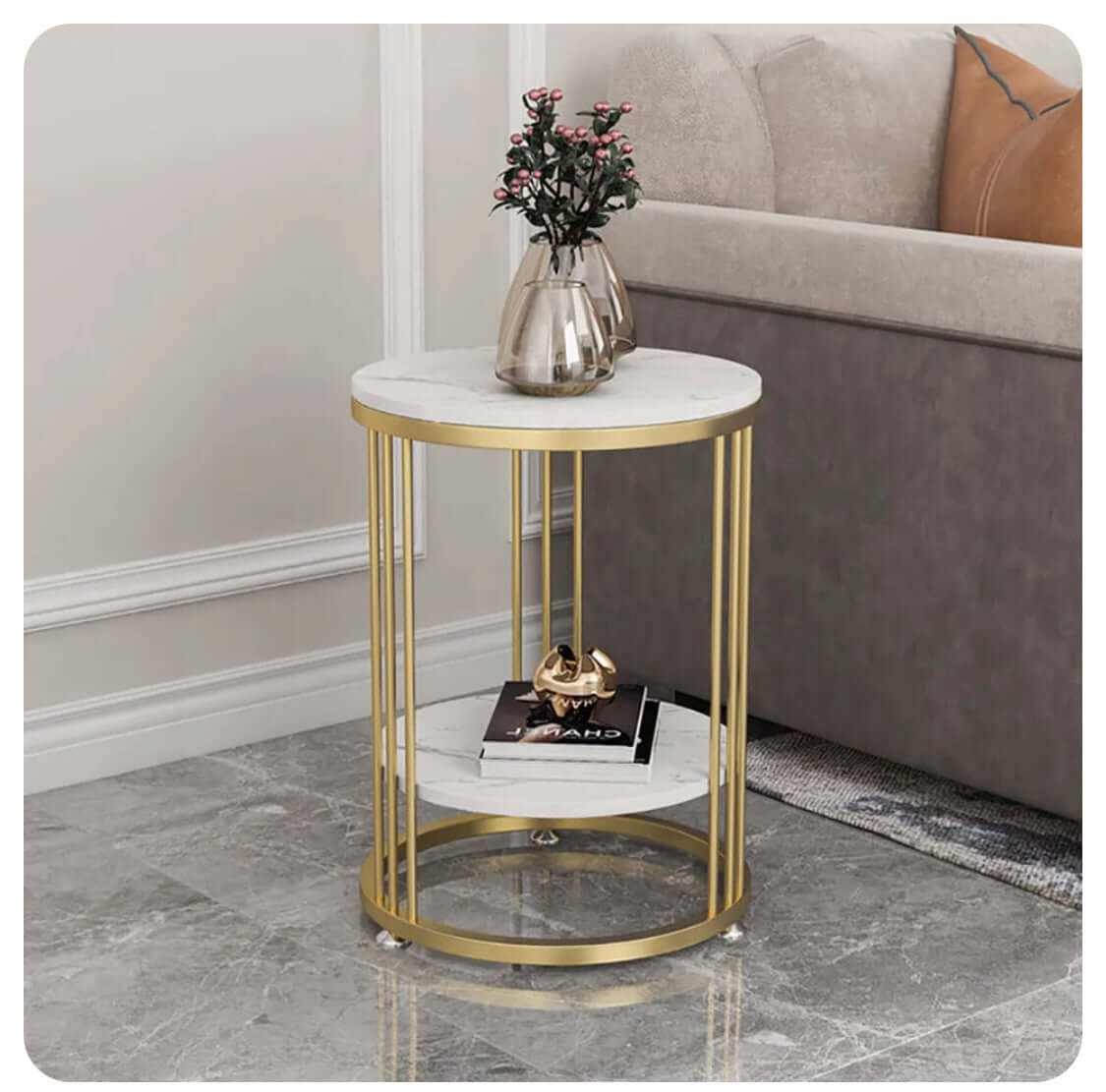 Stone Side Table