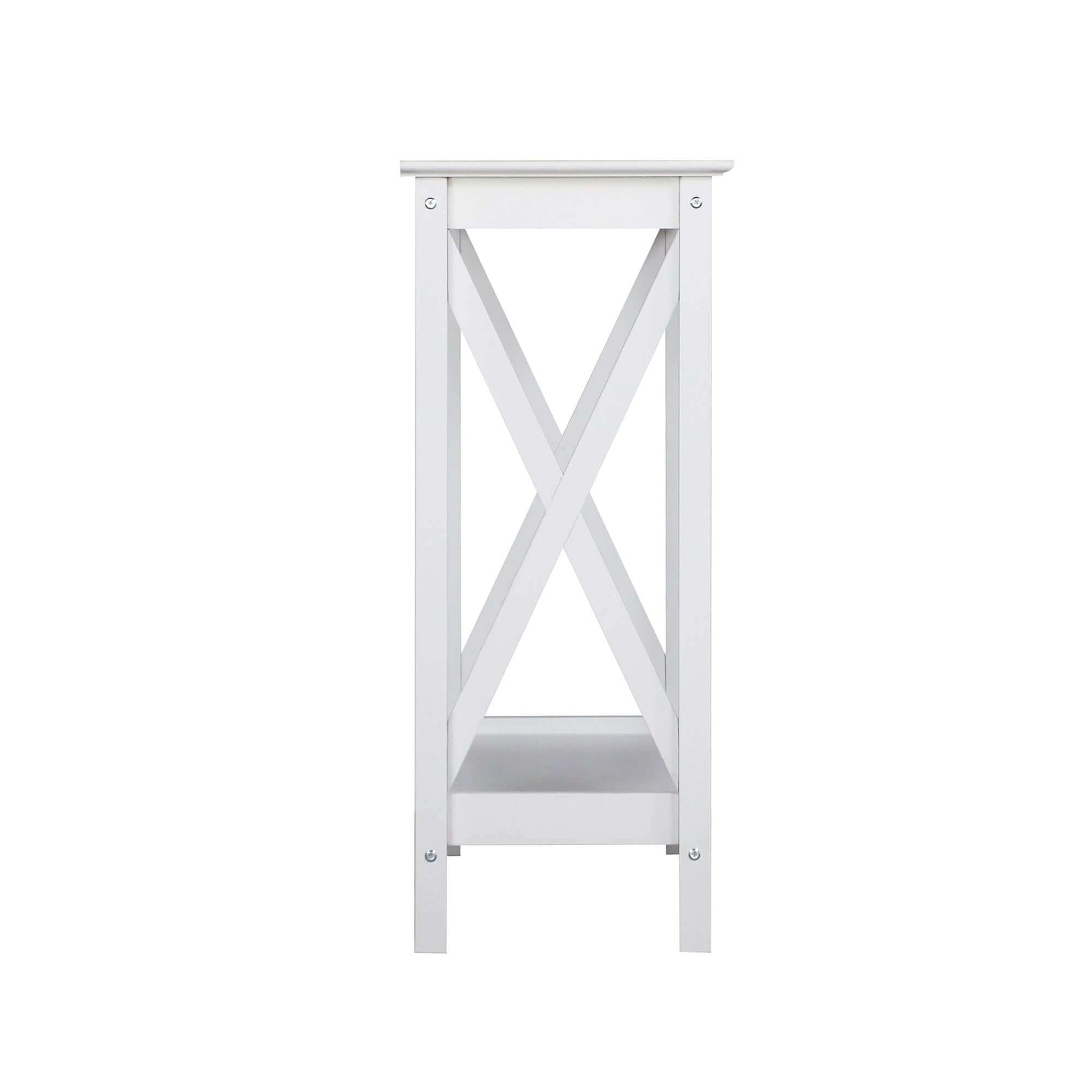 Coastal Hallway Table in White