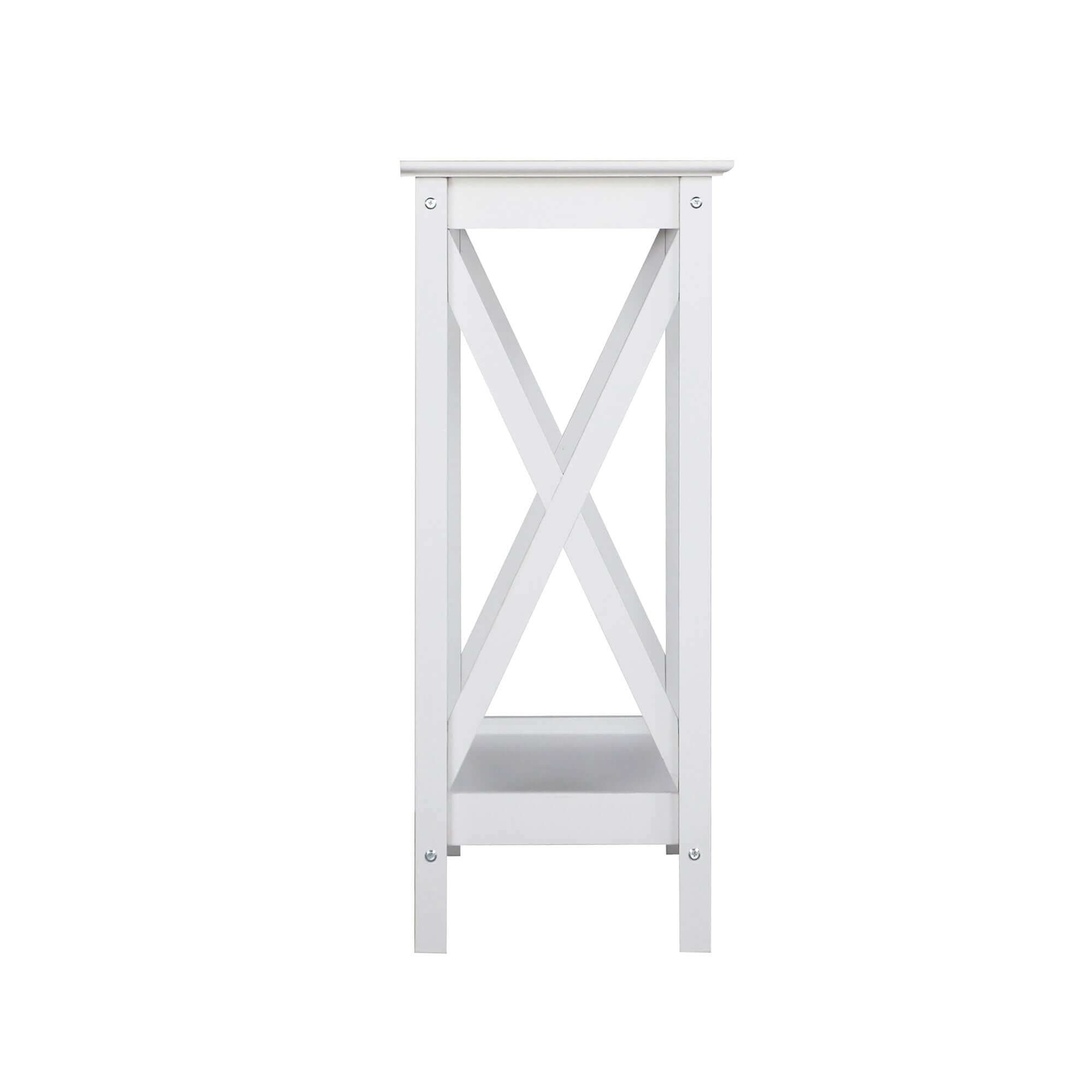 Coastal Hallway Table in White