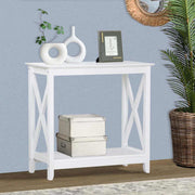 Coastal Hallway Table in White