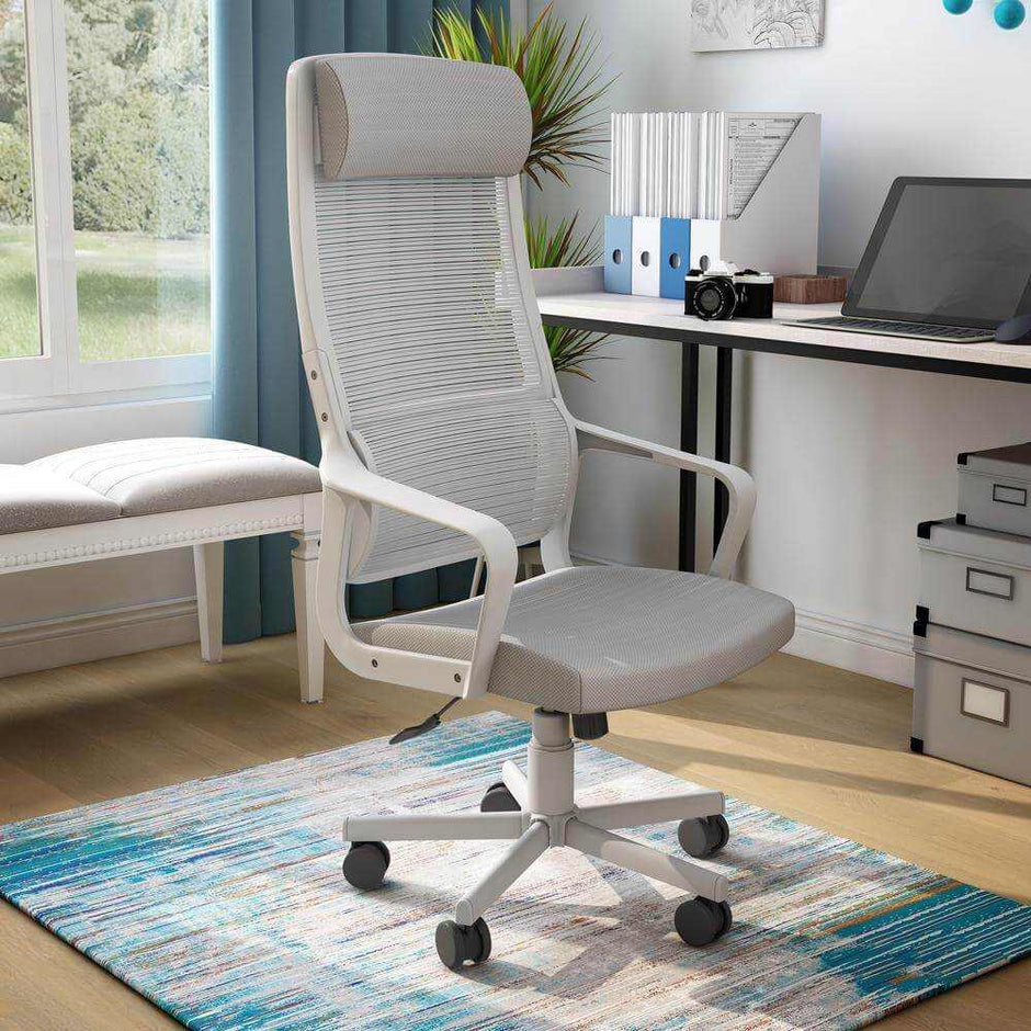 Office Task Chair In Grey