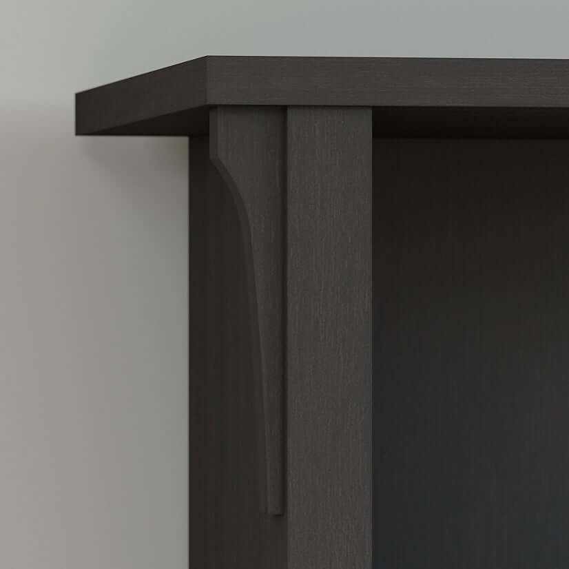Salinas 5 Shelf Bookcase Black