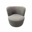 upholstered fabric armchair